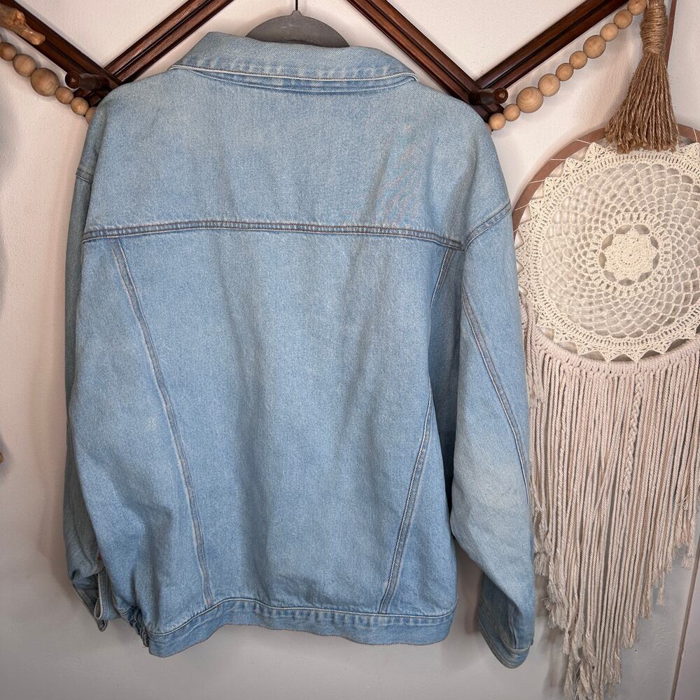 Vintage Duke Haband Jeans Denim Zip Jacket - Picture 4 of 4
